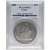 Image 1 : 1881 T$1 PR62 PCGS.From The Utah Collection.