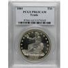 Image 3 : 1881 T$1 PR63 Cameo PCGS. Secretary of the Treasury Jo