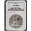 Image 3 : 1883 T$1 PR67 Cameo NGC. This delightful Superb Gem 18