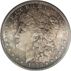 1878 7TF S$1 Reverse of 1879 MS65 PCGS. The uppermost