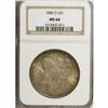 Image 1 : 1880-O S$1 MS64 NGC. Micro O. An original blanket of a
