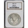 Image 1 : 1880-S S$1 MS67 S NGC. Nearly deserving of a Cameo de