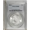 Image 3 : 1880-S S$1 MS68 PCGS. Medium S. This exquisitely struc