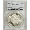 Image 1 : 1881-CC S$1 MS65 PCGS. The 1881-CC is a low-mintage da