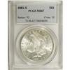 Image 1 : 1881-S S$1 MS67 PCGS. The 1881-S is perhaps one of the