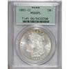 Image 1 : 1883-CC S$1 MS66 Prooflike PCGS. Glimpses of lemon ton