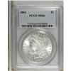 Image 1 : 1884 S$1 MS66 PCGS. The 1884 is readily obtainable in