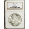 Image 1 : 1885-O S$1 MS67 NGC. This brilliant Superb Gem has fro