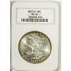 Image 1 : 1887/6 S$1 MS64 NGC. VAM-2. A Top 100 Variety. The obv