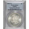 Image 3 : 1890-CC S$1 Tail Bar MS63 PCGS. Ex: Carson City Collec