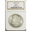Image 1 : 1890-CC S$1 MS63 NGC. While more than 2.3 million piec