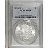 Image 1 : 1891-CC S$1 MS64 PCGS. The 1891-CC is a plentiful issu