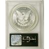Image 2 : 1891-CC S$1 MS64 PCGS. This virtually brilliant near-G