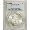 Image 3 : 1891-CC S$1 MS65 PCGS. The 1891-CC is popular as one o