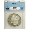 1891-CC S$1 MS62 Deep Mirror Prooflike ANACS. This is