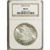 Image 1 : 1892-CC S$1 MS63 NGC. Highly lustrous and largely unto