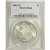 Image 3 : 1893-CC S$1 MS64 PCGS. The 1893-CC Morgan dollar is a