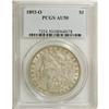 1893-O S$1 AU50 PCGS. The 1893-O is the lowest mintage