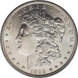 1895-O S$1 AU58 PCGS. This is a fully white coin with