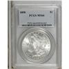 Image 1 : 1898 S$1 MS66 PCGS. Both sides of this Premium Gem are