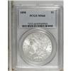 Image 1 : 1898 S$1 MS66 PCGS. The 1898 is readily available thro