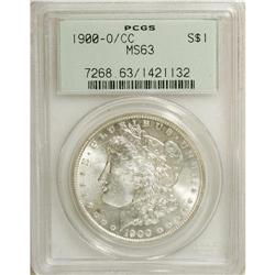 1900-O/CC S$1 MS63 PCGS. VAM-8A. A Top 100 Variety. A