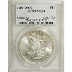 1900-O/CC S$1 MS64 PCGS. VAM-11. A Top 100 Variety. Bo