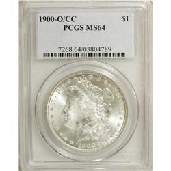 1900-O/CC S$1 MS64 PCGS. VAM-8B. A Top 100 Variety. A