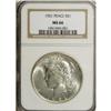 Image 3 : 1921 S$1 MS66 NGC. Potent luster caresses this virtual