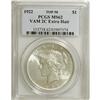 Image 3 : 1922 $1 MS62 PCGS. VAM-2C. Extra Hair. A later die sta