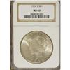 Image 1 : 1924-S S$1 MS63 NGC. A certain lack of highpoint detai