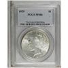 Image 1 : 1925 S$1 MS66 PCGS. The 1925 Peace dollar is one of th