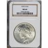 Image 1 : 1925-S S$1 MS64 NGC. Whispers of faint light gold colo