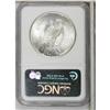 Image 2 : 1925-S S$1 MS64 NGC. Near-brilliant surfaces display w