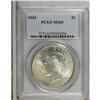 Image 1 : 1934 S$1 MS65 PCGS. Blazing luster adorns both sides o
