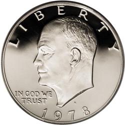 1978-S $1 PR70 Deep Cameo PCGS. This was the final yea