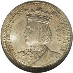 1893 25C Isabella Quarter MS65 NGC. The Isabella quart
