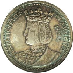 1893 25C Isabella Quarter MS67 NGC. This incredible Su