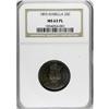 Image 1 : 1893 25C Isabella MS63 Prooflike NGC. This piece is fu