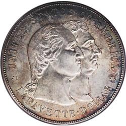 1900 S$1 Lafayette Dollar MS64 PCGS. DuVall 1-B. Golde