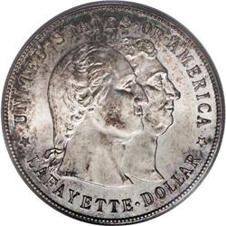 1900 S$1 Lafayette Dollar MS64 PCGS. DuVall 2-C. Origi