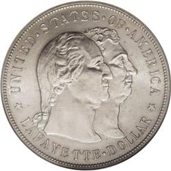 1900 S$1 Lafayette Dollar MS64 NGC. DuVall 1-B. As the