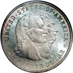 1900 S$1 Lafayette Dollar MS67 NGC. DuVall 2-C. Charle