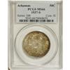 1937-S 50C Arkansas MS66 PCGS. A beautiful Premium Gem