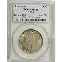1939 SET Arkansas PDS Set MS65 PCGS. The low mintage s