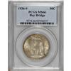 Image 1 : 1936-S 50C Bay Bridge MS66 PCGS. Both sides of this fr