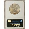 Image 2 : 1935/34-D 50C Boone MS66 NGC. A satiny Mint State exam