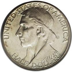 1935/34-S 50C Boone MS67 PCGS. While the Philadelphia