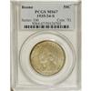Image 3 : 1935/34-S 50C Boone MS67 PCGS. While the Philadelphia