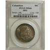 Image 1 : 1893 50C Columbian MS66 PCGS. Richly toned on each sid
